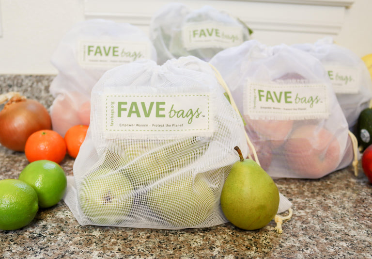 Reusable Produce Bags (Set of 5)