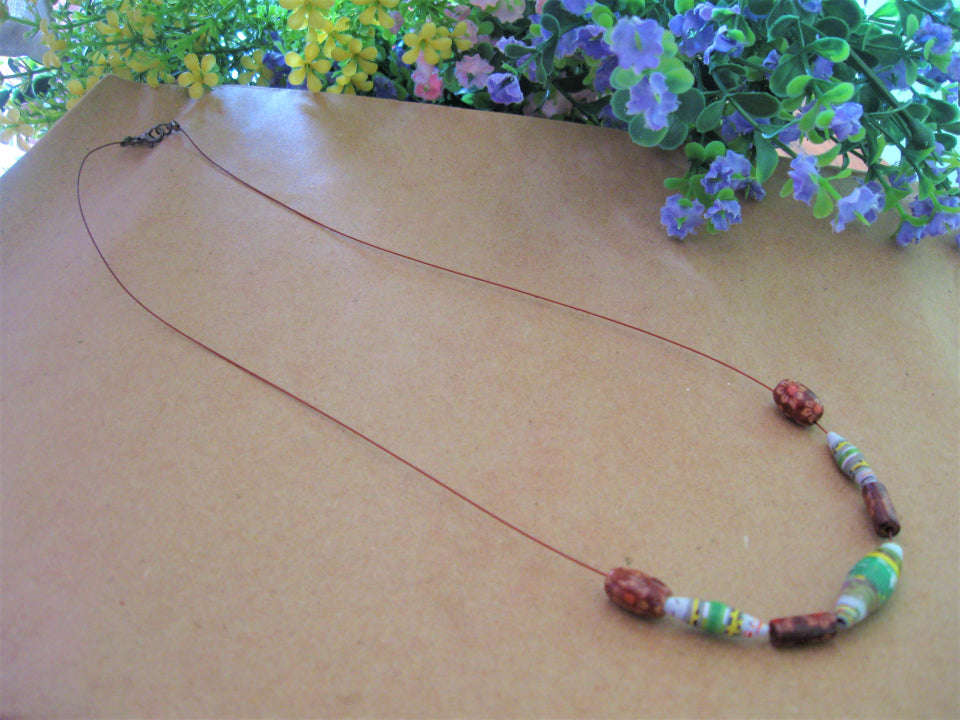 Beads of Java Necklace - "Fresh"