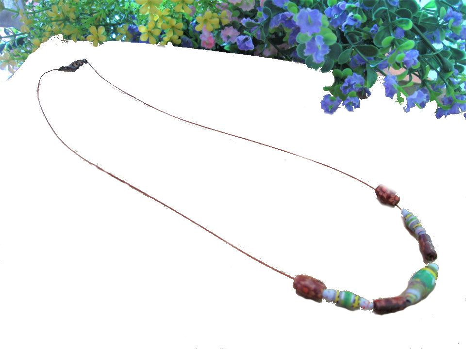 Beads of Java Necklace - "Fresh"